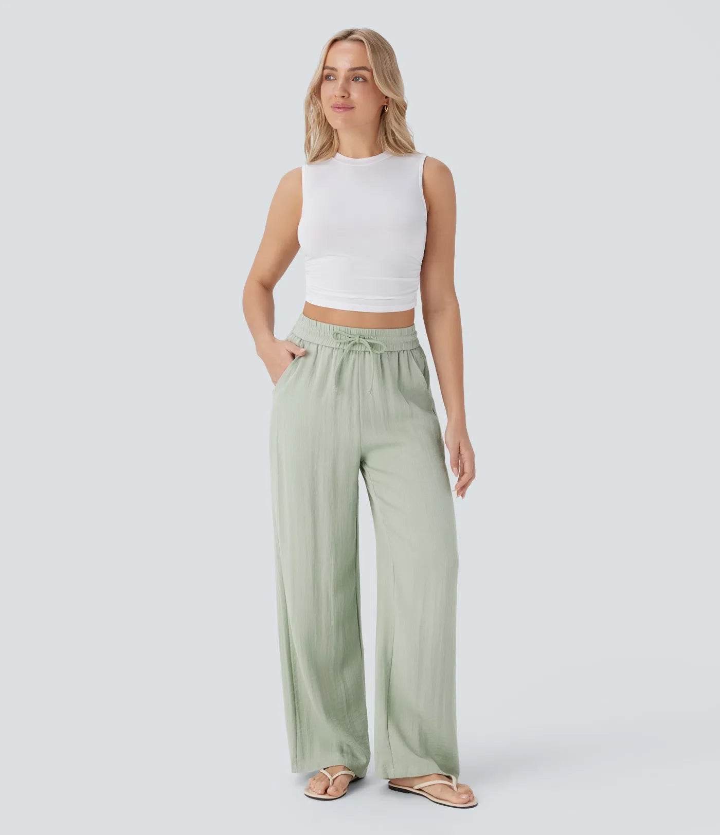 Midoya™ Pantalón casual elástico para mujer
